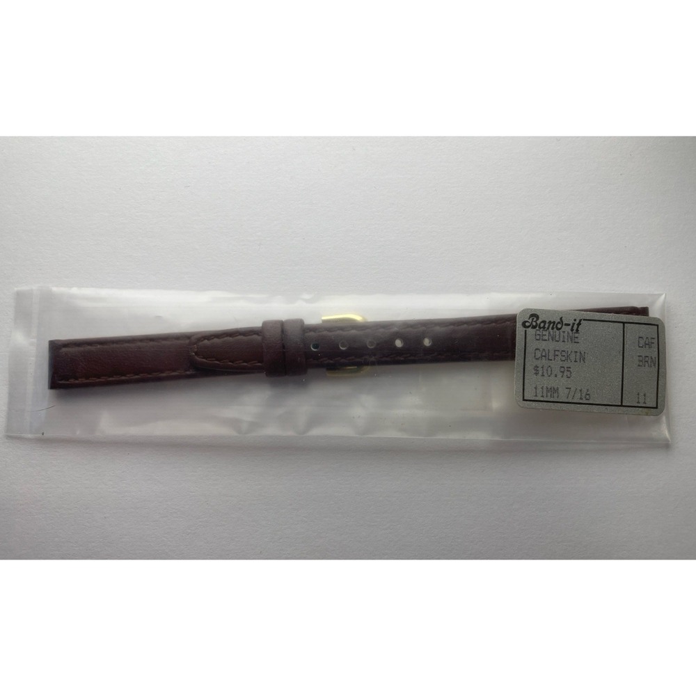 Band-it Watch Band Strap 11mm CalfSkin Brown